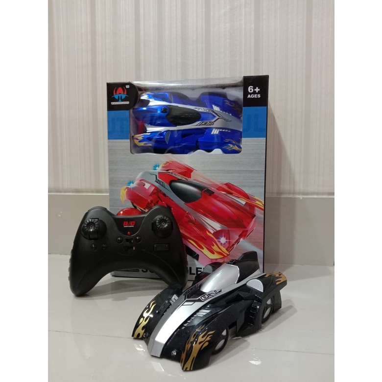 MAINAN MOBIL REMOTE KONTROL JALAN DINDING - RC WALL CLIMBER CAR