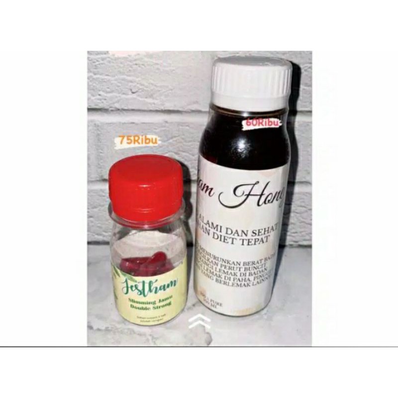 Paket diet etham honey+jamu jestham