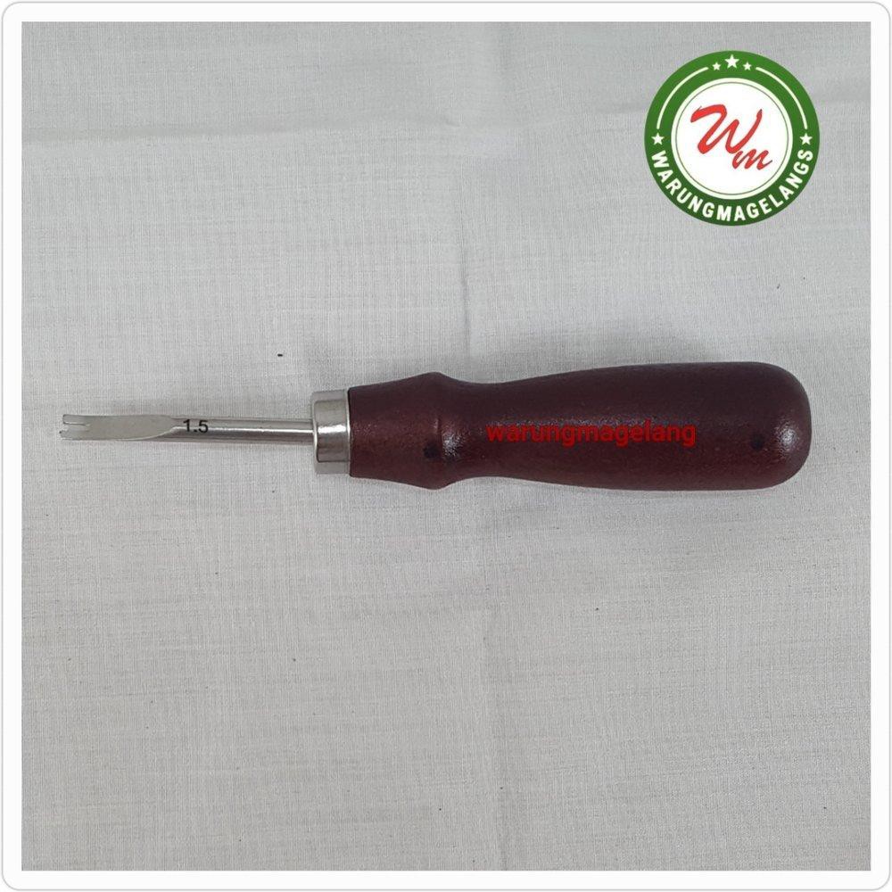 

Edge Creaser bveler 1.5 mm Peralatan kulit leather tools Murah