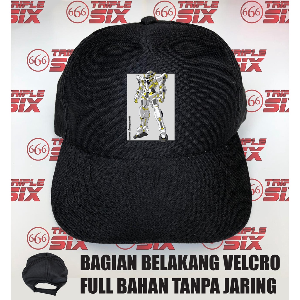 Topi baseball Velcro Gundam Exia GN 001