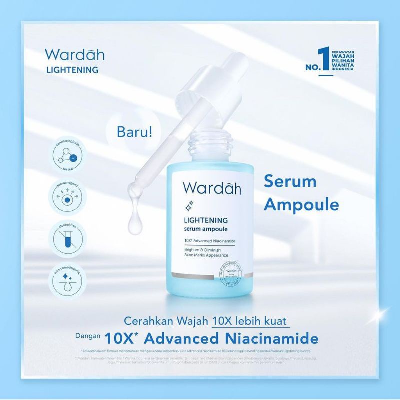 Wardah Lightening Serum ampoule 30 ml