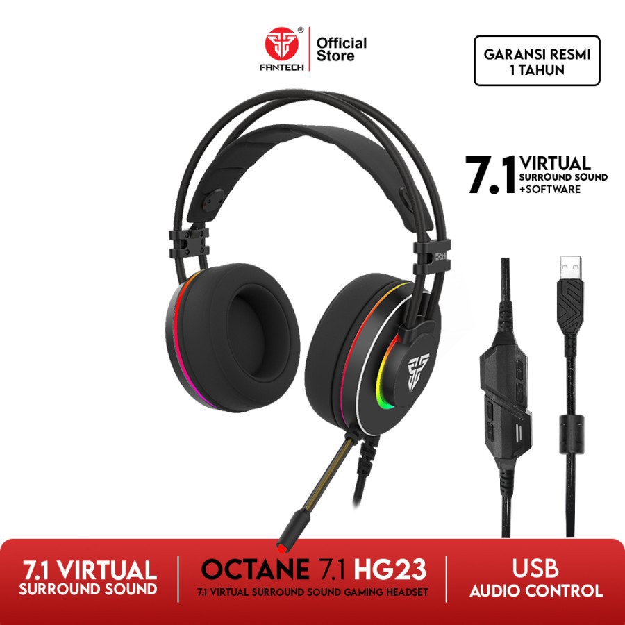 Fantech OCTANE 7.1 HG23 RGB Headset Gaming