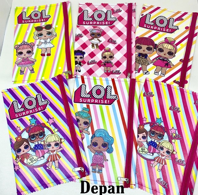 

Tempat Pensil LOL Pouch Pencil Case Serbaguna