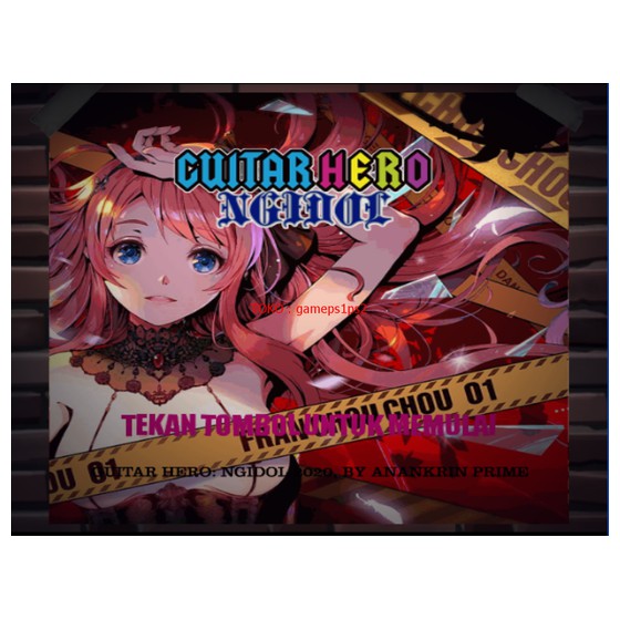 Guitar Hero Ngidol - KASET PS2