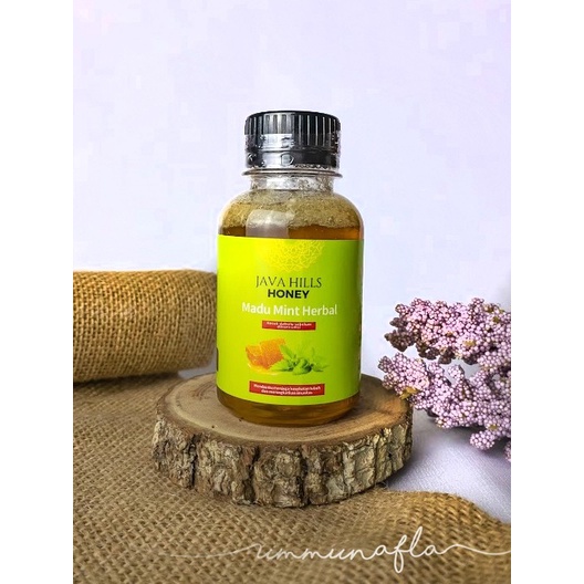 

(BISA COD) Madu Mint herbal Javahills 350gr - 160 gram
