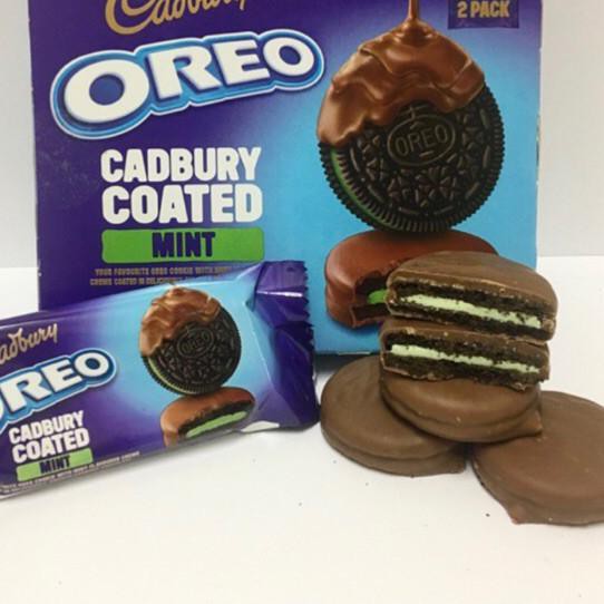 

Langsung Checkout CADBURY OREO COATED MINT isi 6 - Coklat Isi Mint Oreo Import ⋇❈⋇❈