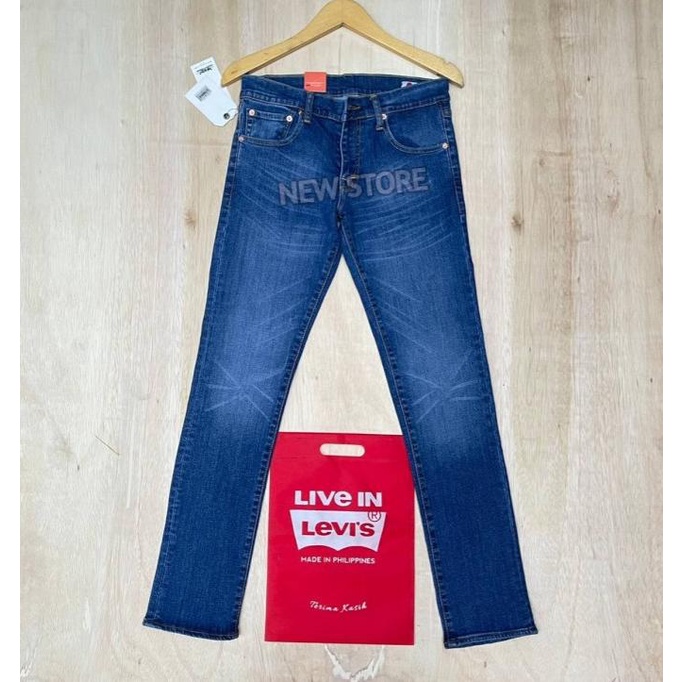 celana levis 511 slimfit celana jeans panjang pria terbaru/levis 511