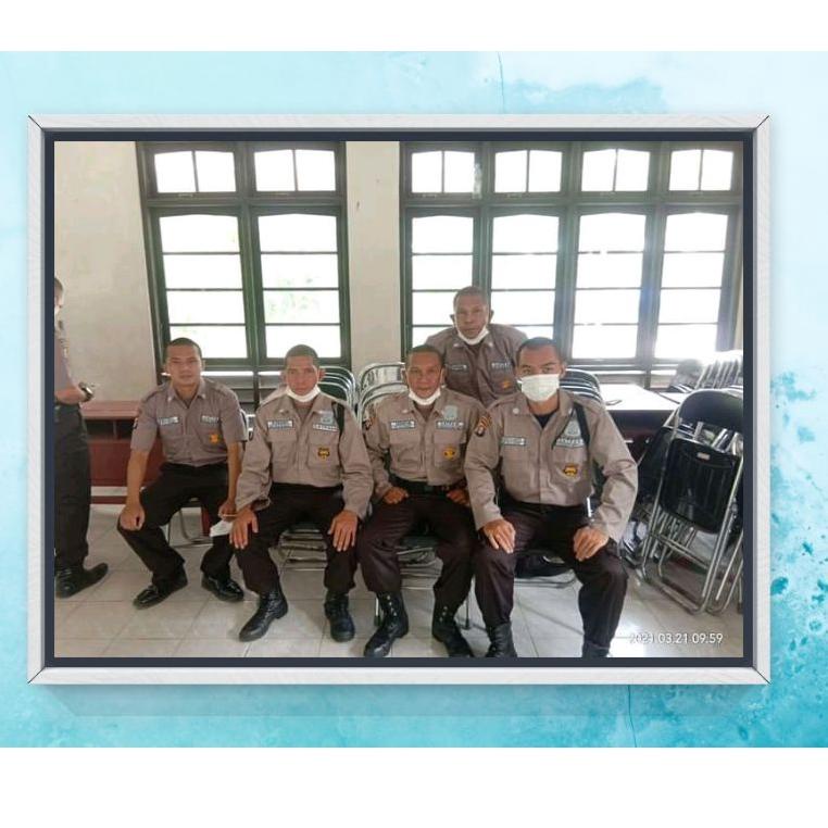 SBW.4633 ▫ SERAGAM SATPAM SECURITY BARUPDH PDL WARNA COKLAT BAJU SERAGAM SETELAN STELAN SCURITY  BAR