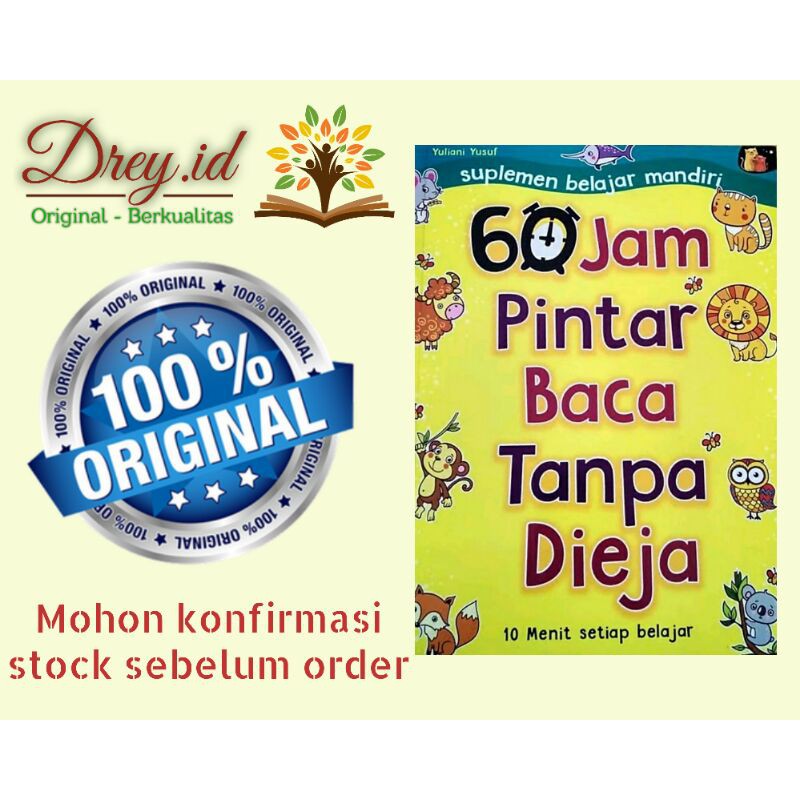 60 Jam Pintar Baca Tanpa Dieja