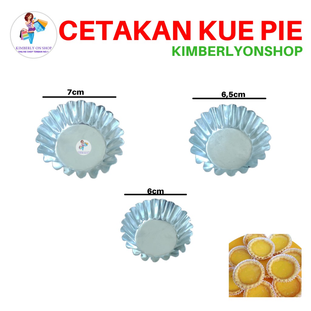 Kimberlyonshop Cetakan Kue Pie Serbaguna