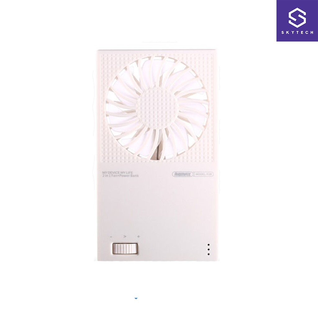 POWERBANK KIPAS 2in1 With Fan White / F28WH