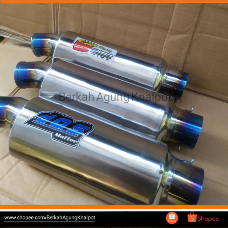 Slincer oval/silencer oval/slincer oval/Knalpot trioval inlet 50mm/Slincer polos/Slincer oval polos/