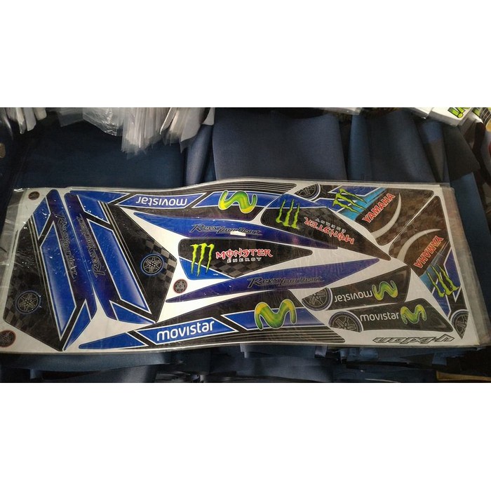STIKER VARIASI NEW VIXION ADVANCE MOVISTAR