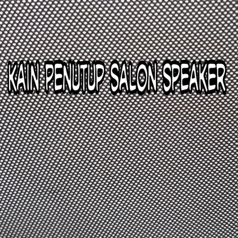 Kain Penutup Salon Speaker Furing Konveksi Topi Kain Jala Lemes (Harga per 0,5m)lebar 160cm