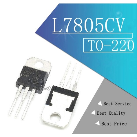 Voltage Regulator IC Transistor L7805CV L7805 7805 DIP LM7805 5V