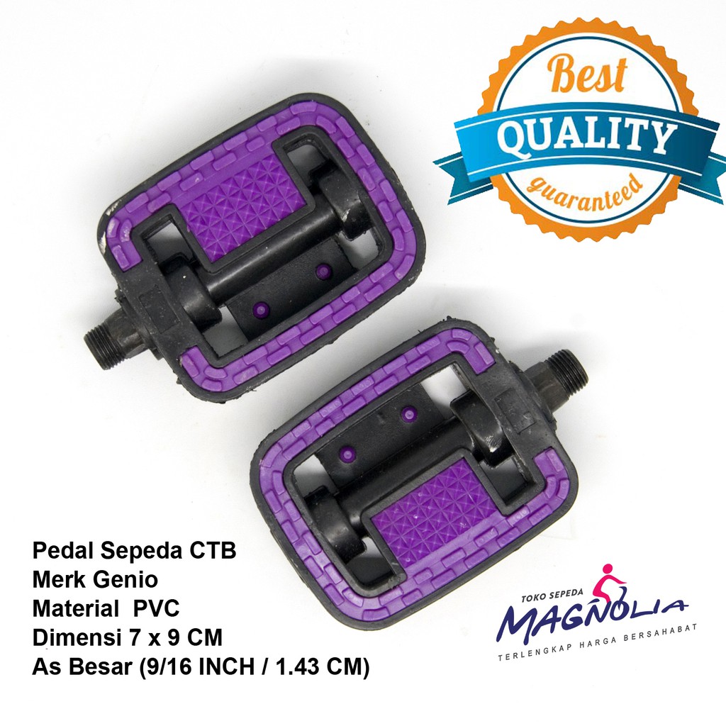 Pedal Sepeda Onthel CTB Mini As Besar PVC