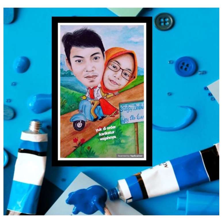 

Sketsa wajah, Untuk Hadiah atau kado, Wisuda, Wedding, Anniversari, Ulta, dll.
