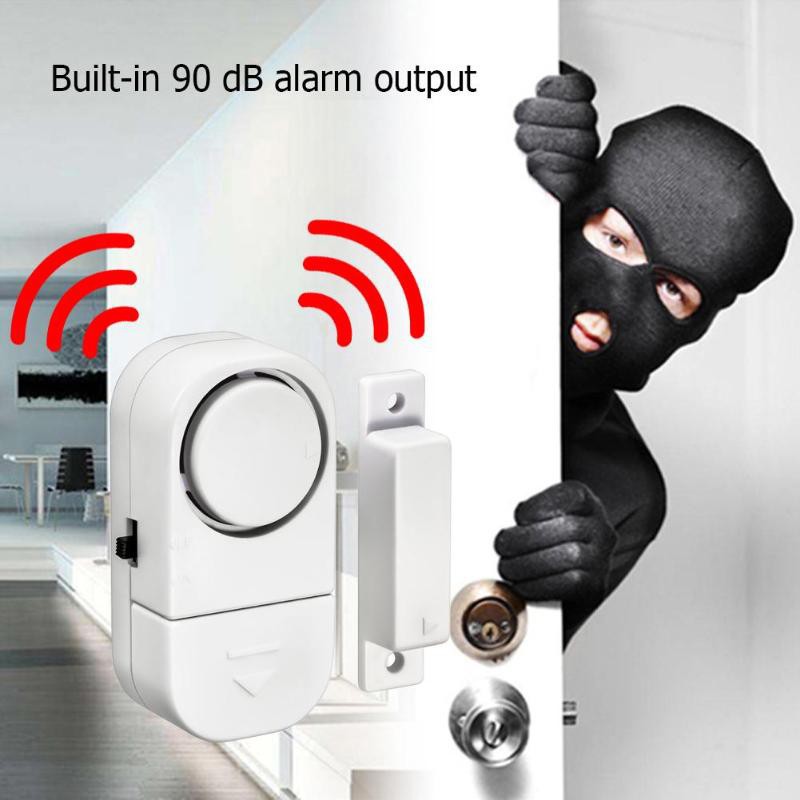 Jual Alarm Pintu Jendela Lemari Rumah Sensor Anti Maling | Shopee Indonesia