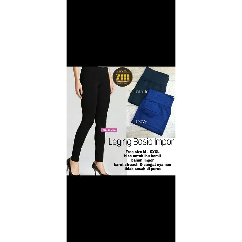 Basic legging / legging import by ZM zola solo