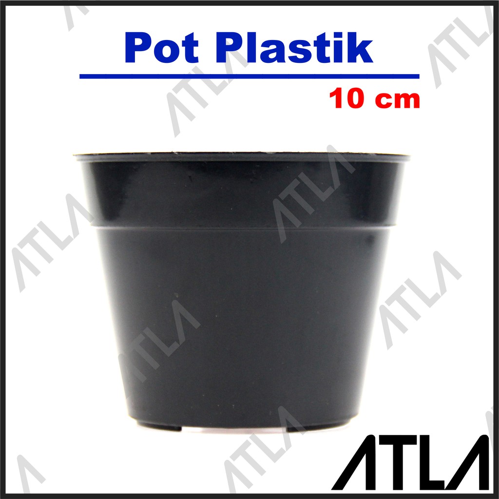 Pot Plastik 10 cm Bulat Tempat Tanaman Bunga Hidroponik 10cm KV003
