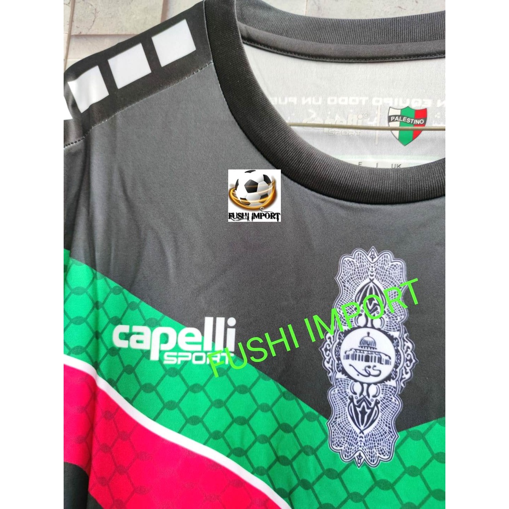 Jersey Baju Bola Palestina Away 2022 2023 Palestine Grade Ori