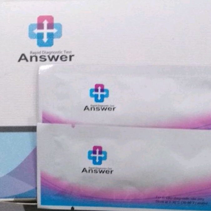 answer hbsag test strip hepatitis b / alat tes hepatitis b