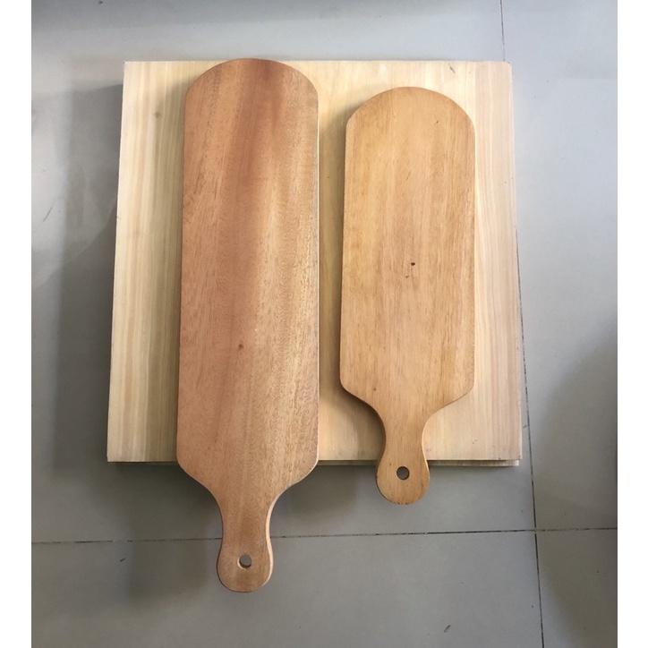 Talenan 50 x 13cm Talenan Kayu Papan Panjang Wooden Cutting Board