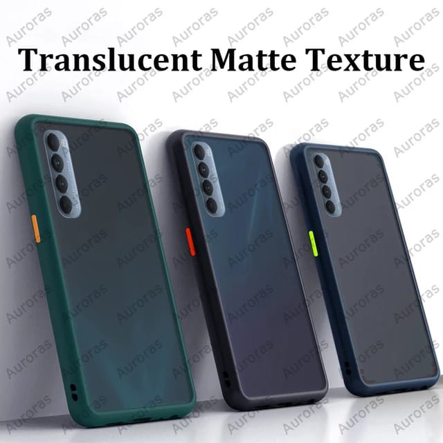 OPPO RENO 4 / RENO 4 PRO / RENO 4F RENO4 F VERSI INDONESIA SOFT CASE MATTE COLORED FROSTED