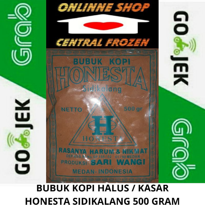 

BUBUK KOPI HONESTA SIDIKALANG HALUS DAN KASAR 500GRAM