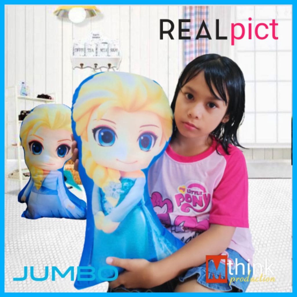 Boneka Anna Elsa Frozen II Chibi Cute Lucu original besar termurah
