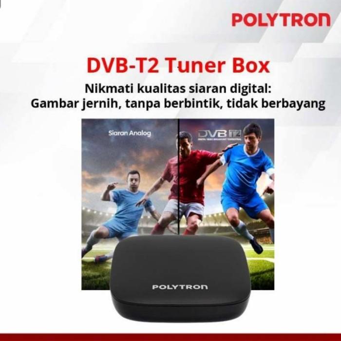 Polytron Set Top Box Dvbt2 Dvb T2 Pdv 600T2