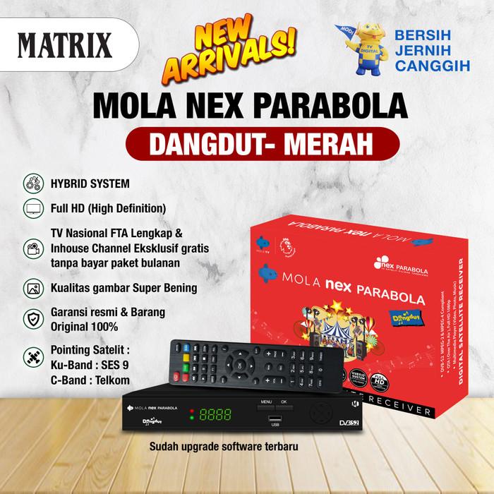 Mola Nex Parabola - Type Dangdut (Merah)