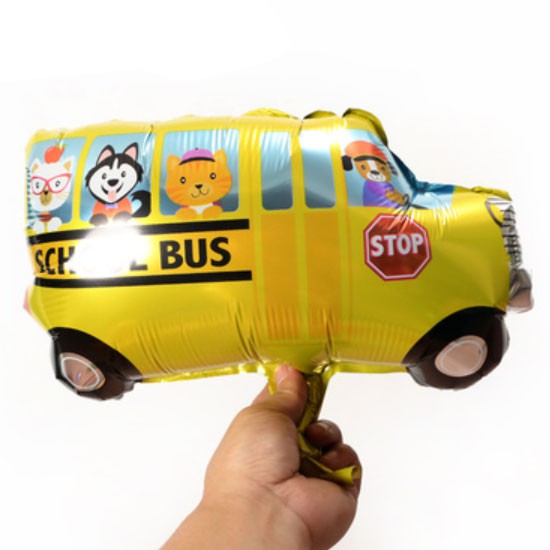 BALON FOIL MINI MOBIL POLISI CARS BUS TANK BALON FOIL TRUK FOIL MURAH