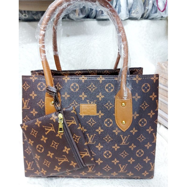 TOTE BAG LV ADA DOMPET KOIN