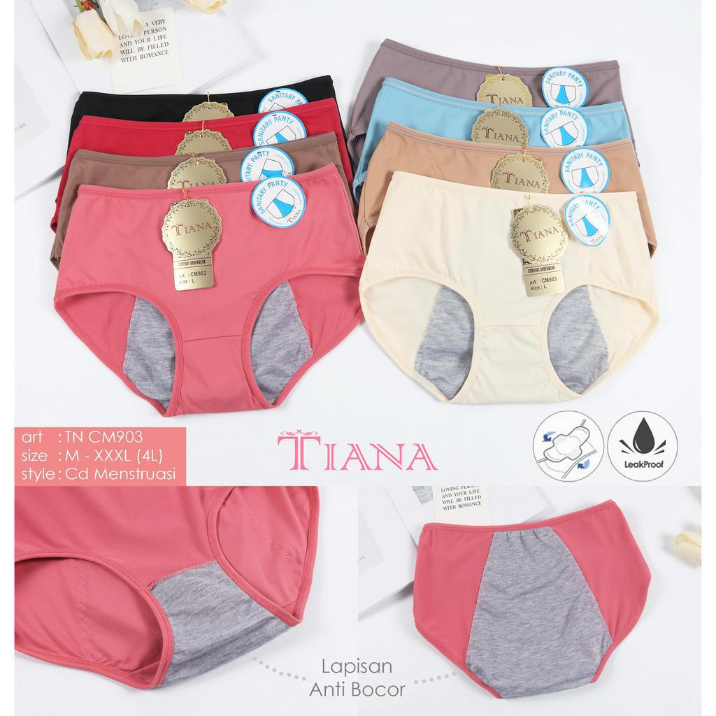 TIANA | Celana Dalam Menstruasi / CD Mens / Anti Tembus / Anti Bocor / art TN CM903