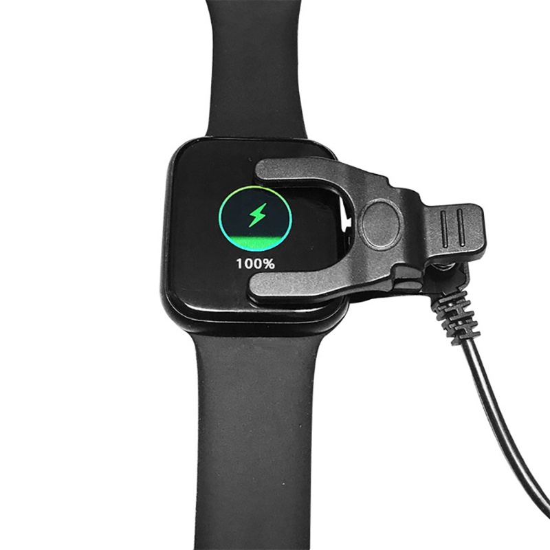 Cre Klip Charger Smartwatch Hw22 Kabel Usb Portable Stabil Proteksi Overcharging