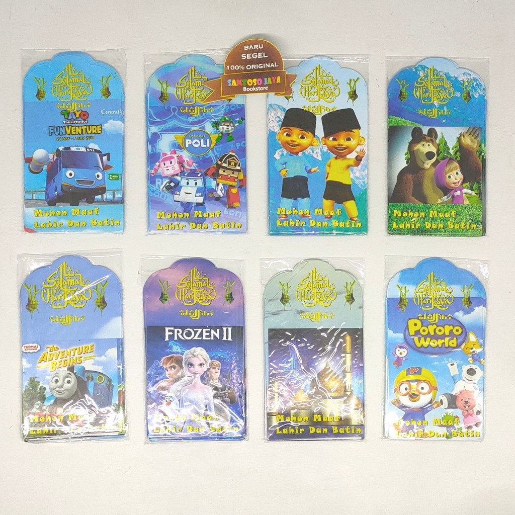  Amplop Angpau  Lebaran Murah Kecil 1 Pack Isi 100 pcs 