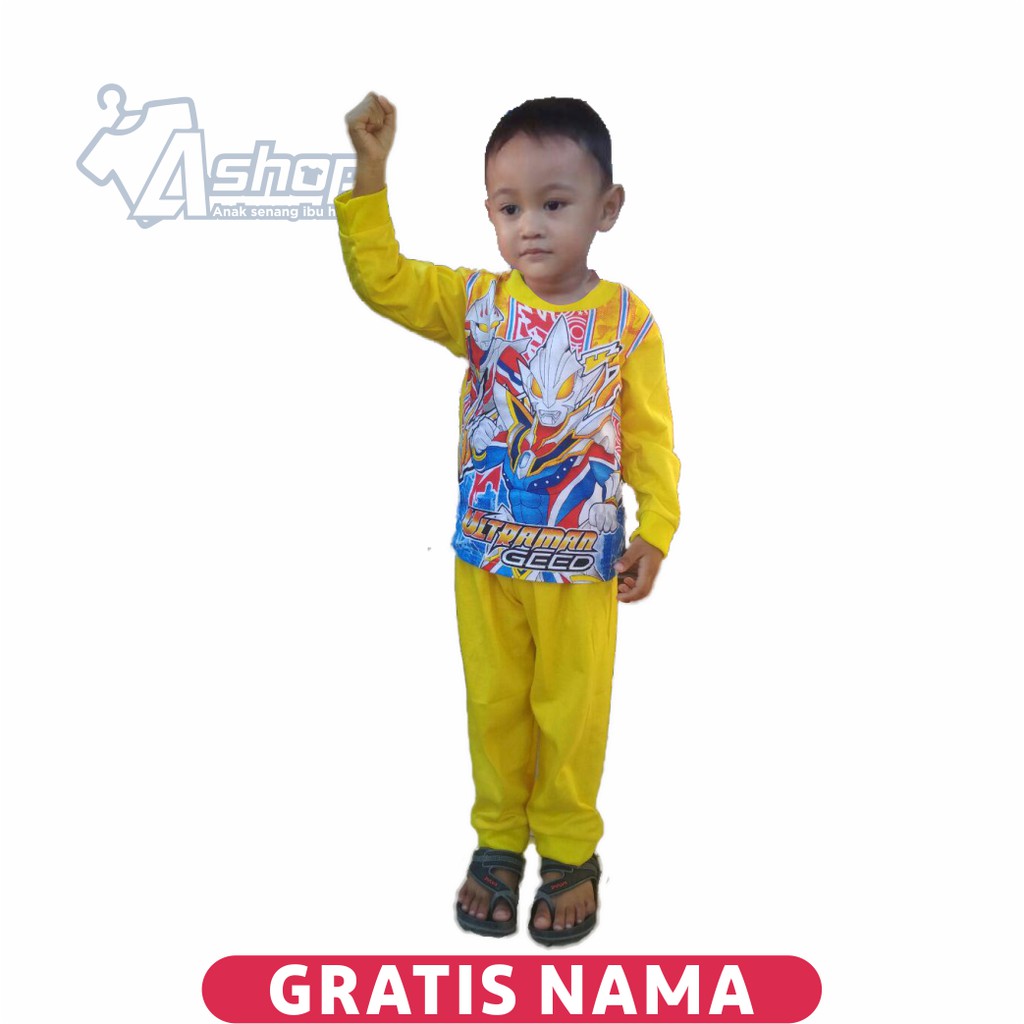 Baju Anak Setelan Ultraman