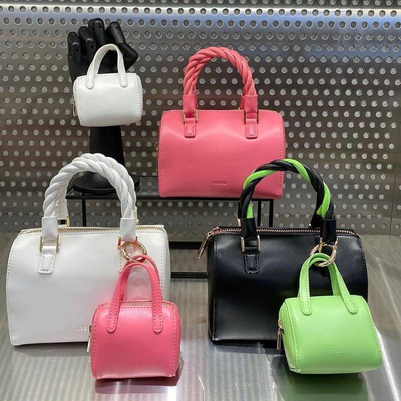 PEDRO Small Rope Trimmed Bowling Bag