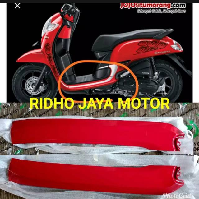Dek lantai Scoopy fi new 2018 LR