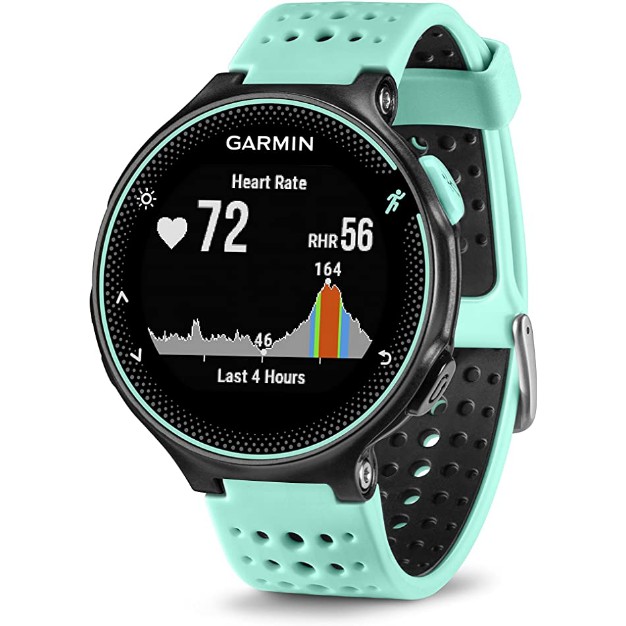 Jam Tangan Digital Pelari Garmin Forerunner 235 Frost Blue Ori