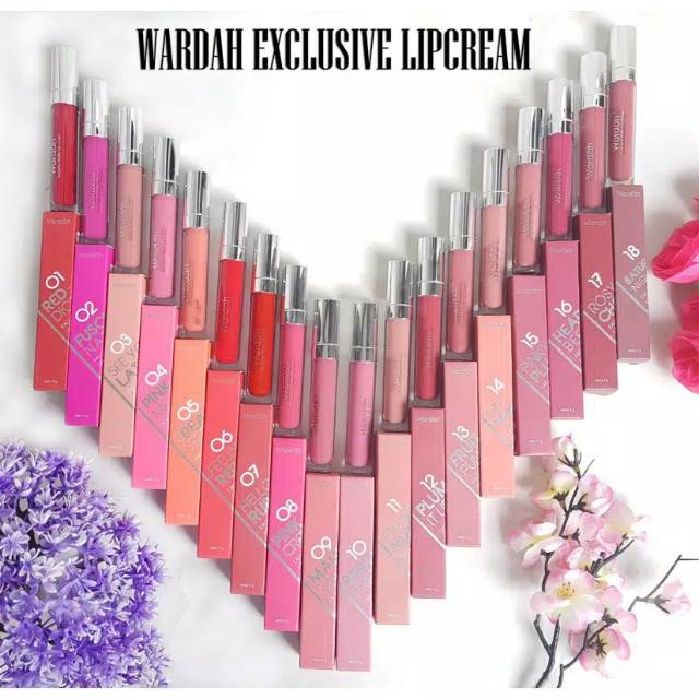 Wardah Matte Lip Cream Lipstik 100% ORIGINAL
