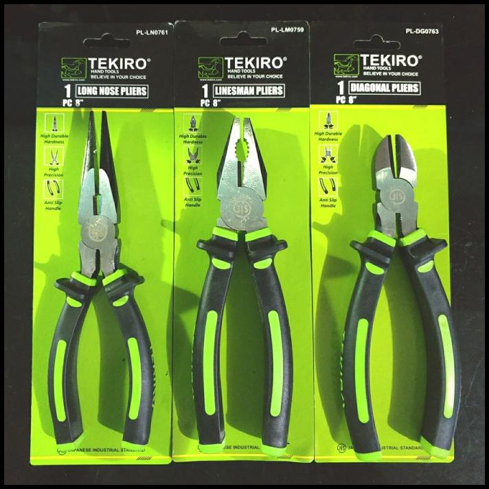 Tang Tekiro 3 Pcs 8" - Tang Set 8 Inchi Tekiro Original