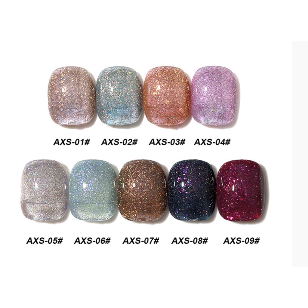 [FLASHES] AXS Diamond Glitter NAIL GEL POLISH 15ML