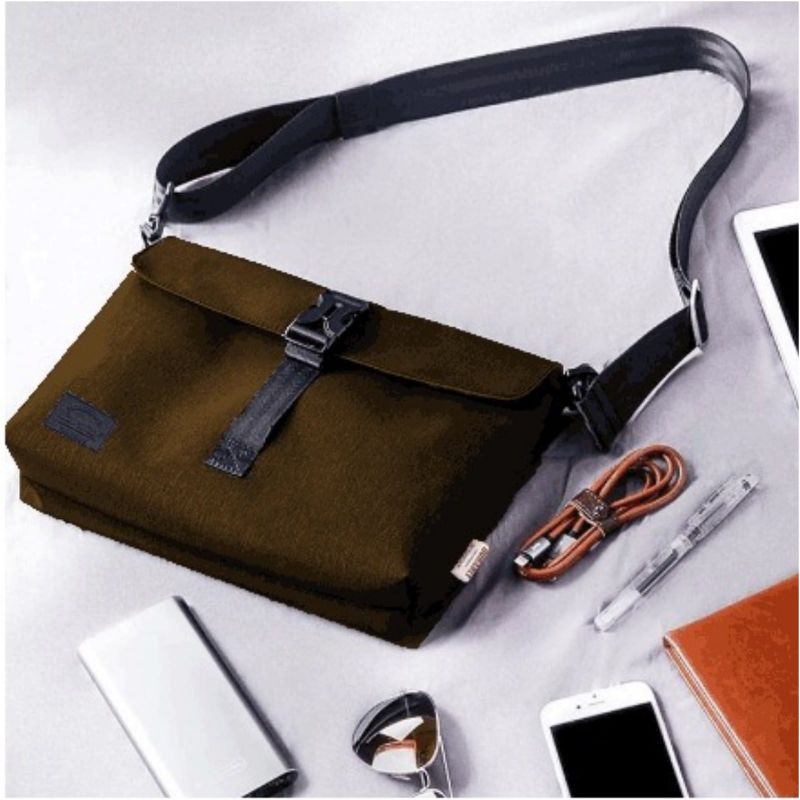 Durable Tas Fashion Tas Messenger Pria Oxford Tahan Air Crossbody Bahu Tas Tas Bisnis tas Travel