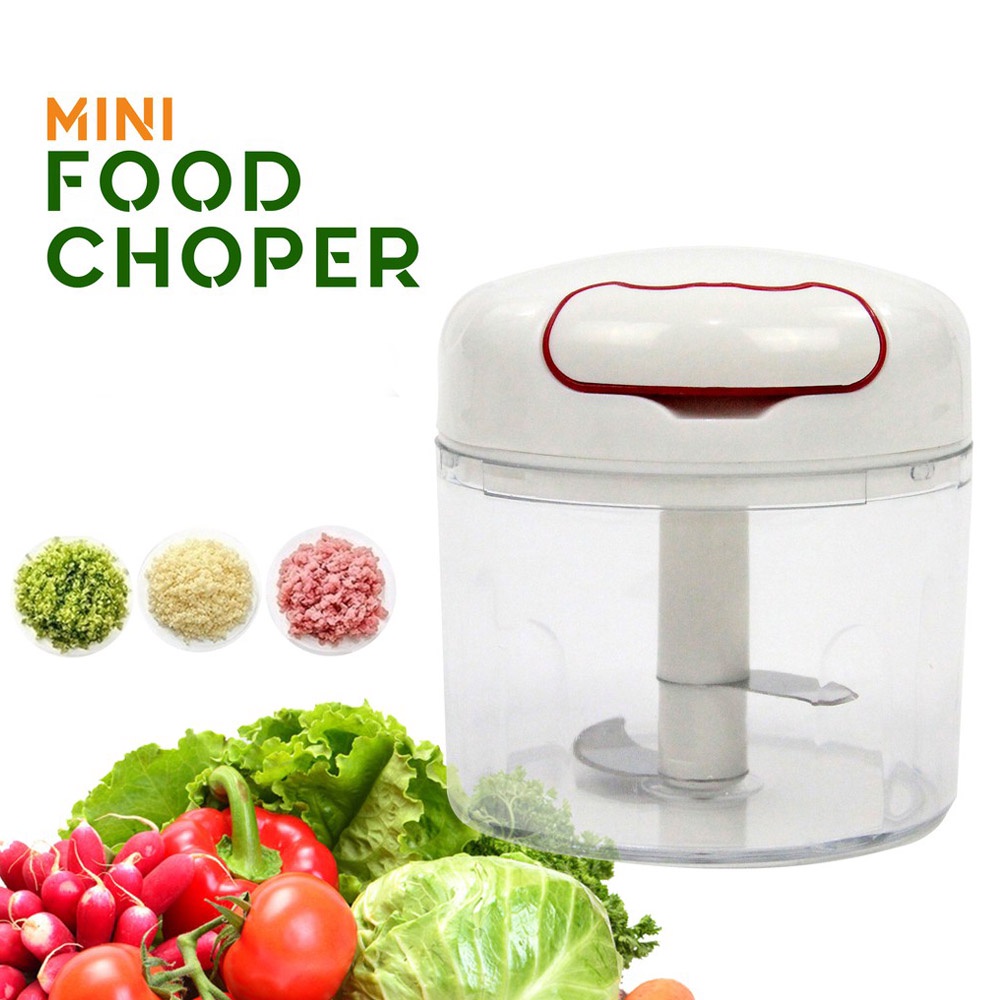 FM - MINI FOOD CHOPPER Blender Tarik Manual Serbaguna Multifungsi