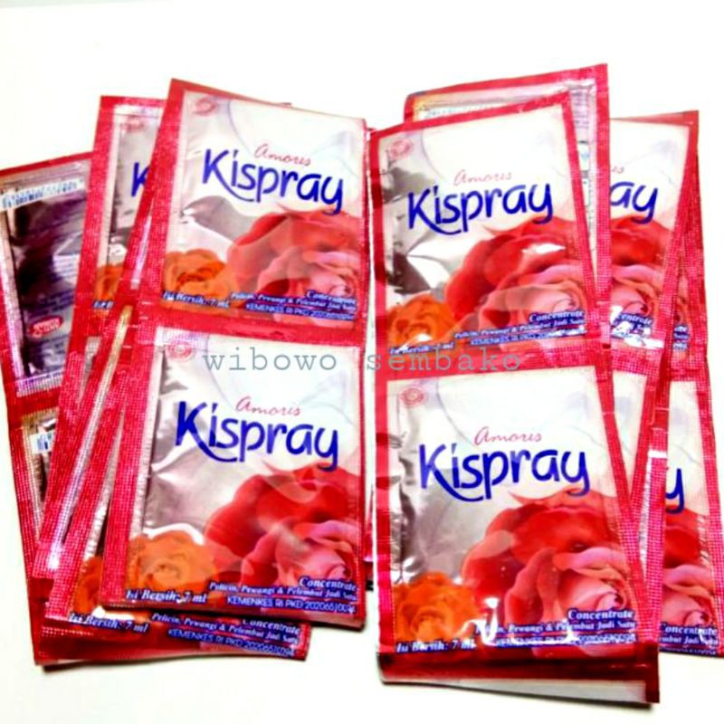 kispray Sachet Merah Amoris 12 Sachet