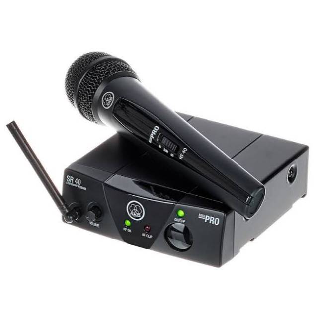 MIC WIRELESS AKG WMS40MINI ORIGINAL SATU CHANNEL MIC