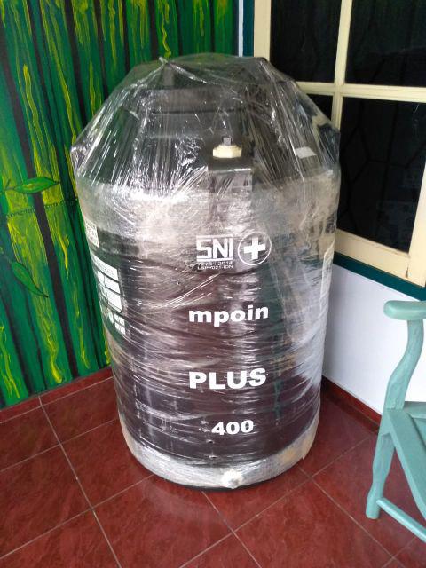 Mpoin Plus 375 L Wave -  Sni Tangki Air Tandon Air Toren Air Anti Pecah Anti Lumut Garansi 25th