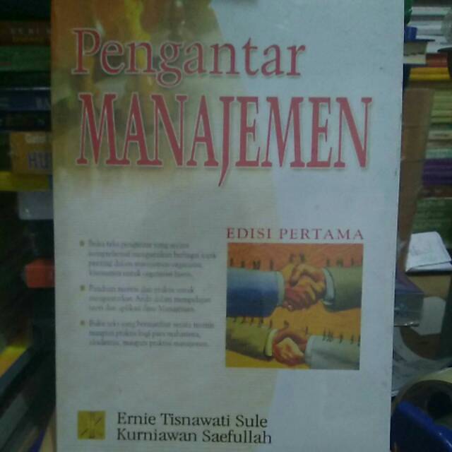 

Pengantar manajemen edisi 1